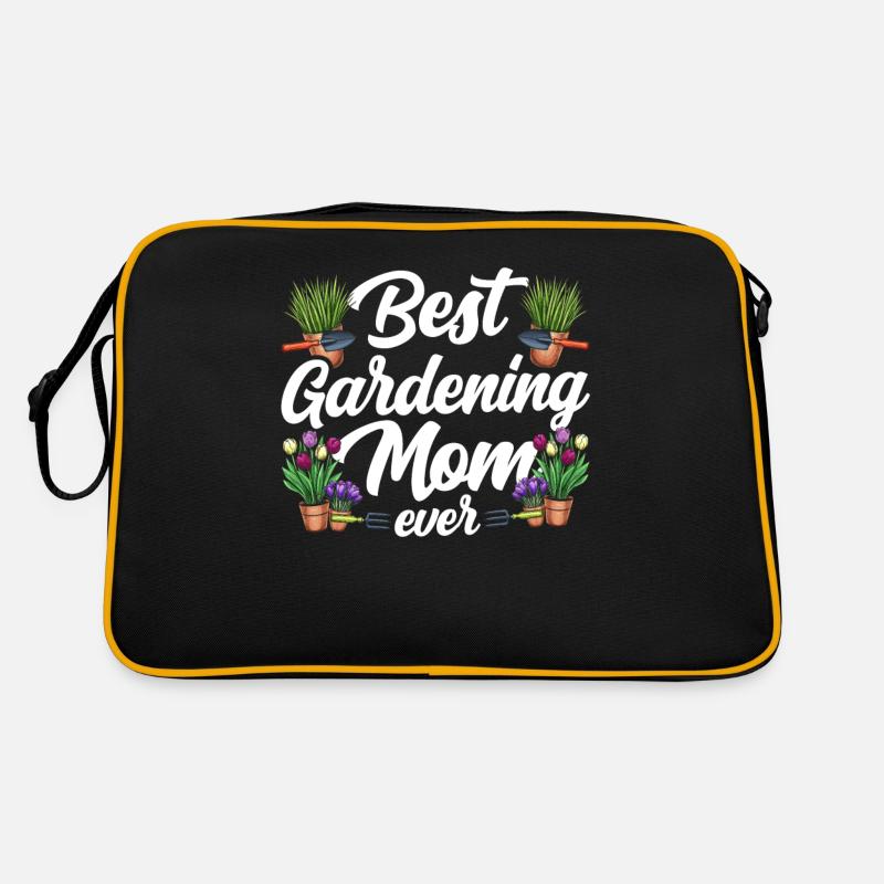 Beste Gartenarbeit Mutter Gärtnerin Mama Garten Retro Tasche