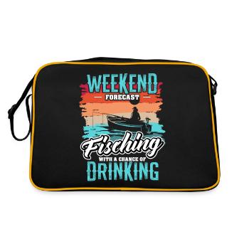 Pêcheur pêcheur Pêcheurs - Sac Retro - noir/or - Dos