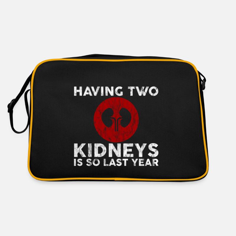 Having Two Kidneys Is So Last Year 3 Retro Bag