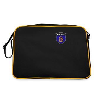 Géorgie - Sac Retro - noir/or - Dos
