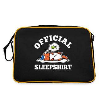 Official sleepshirt Otter - Retro Bag - black/gold - Back
