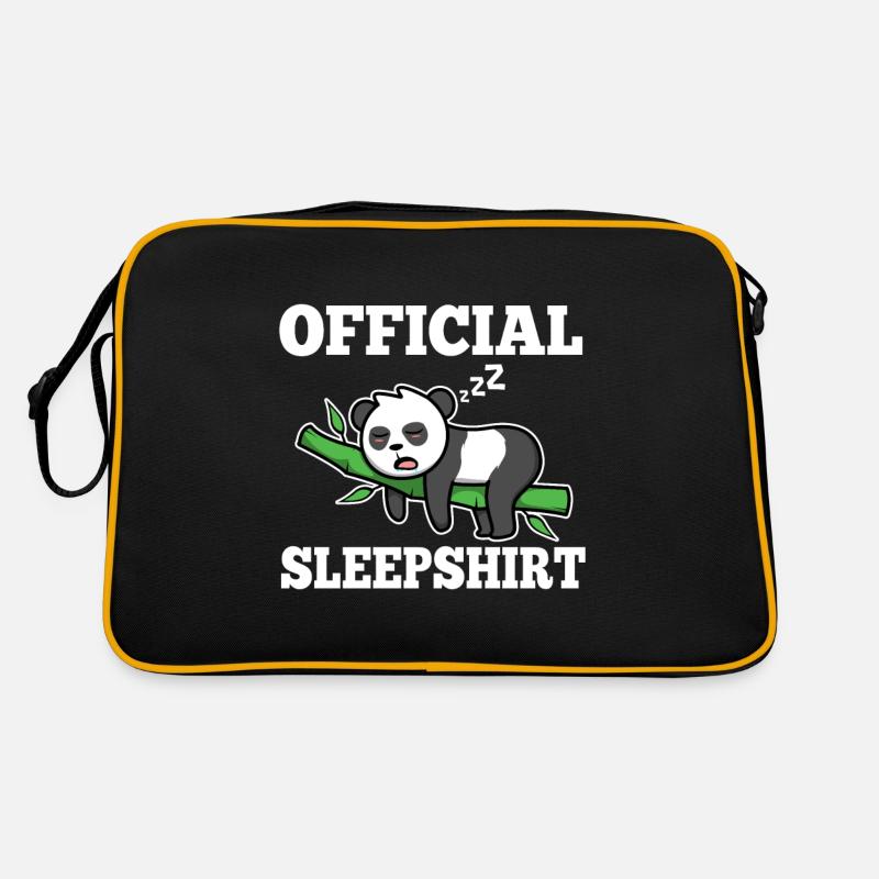 Official sleepshirt Panda Retro Tasche
