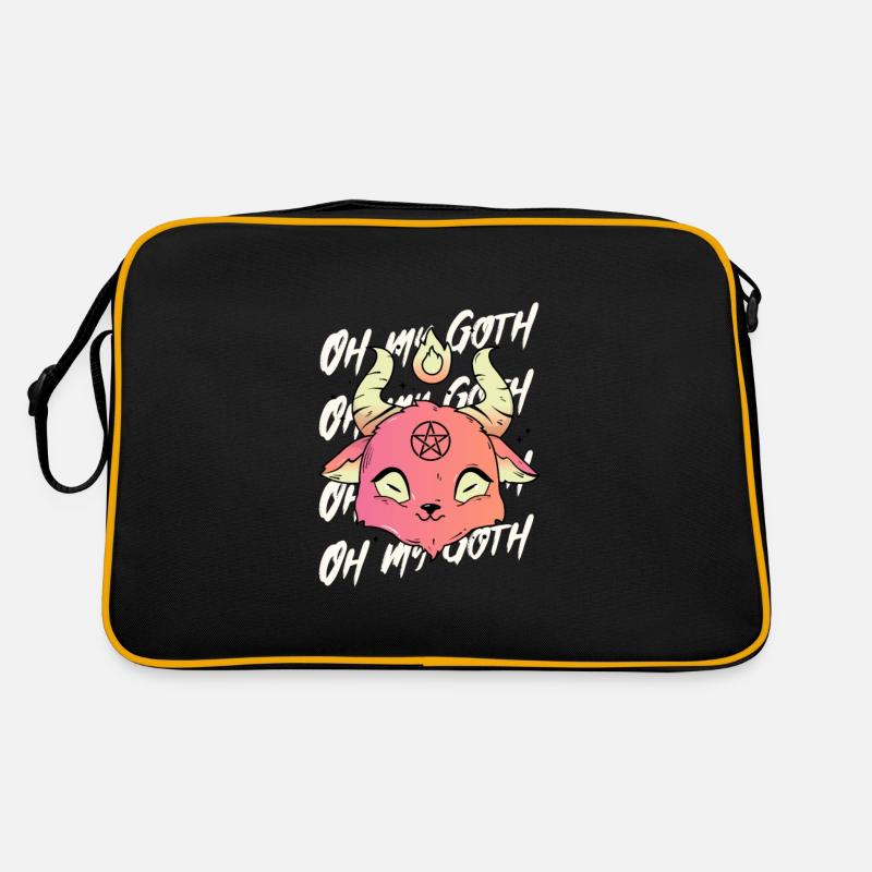 Pastellfarbene Goth-Ästhetik Oh My Goth Retro Tasche
