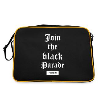 Un amoureux du gothique se joint à la Parade noire #gothlife - Sac Retro - noir/or - Dos