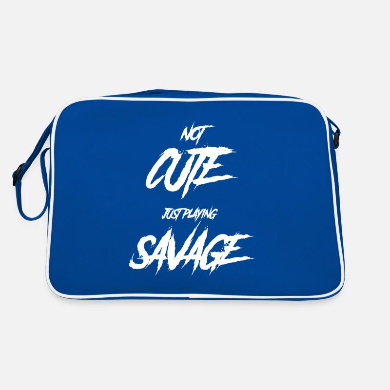 Grufti dit drôle, pas mignon. Joue Sac Retro