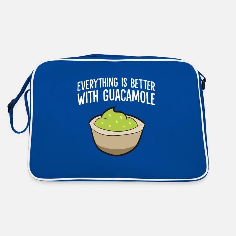 Everything Is Better With Guacamole Retro Bag
