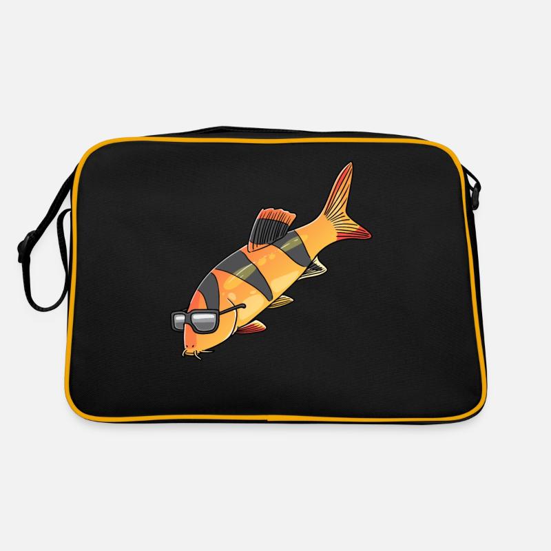 Prachtschmerle Mama Schmerlen Pêcheur de poisson Sac Retro