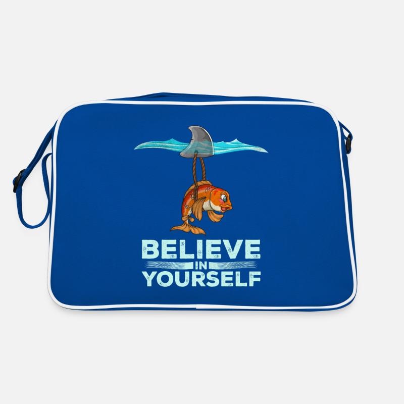 Requin de motivation Sac Retro