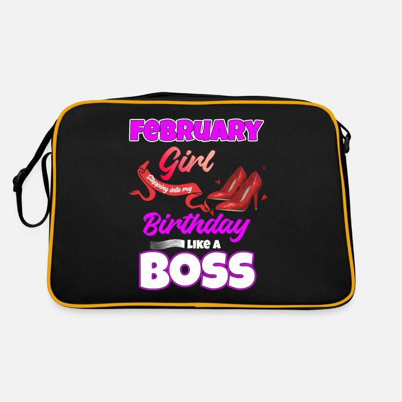 April Geburtstag Geschenk Retro Tasche