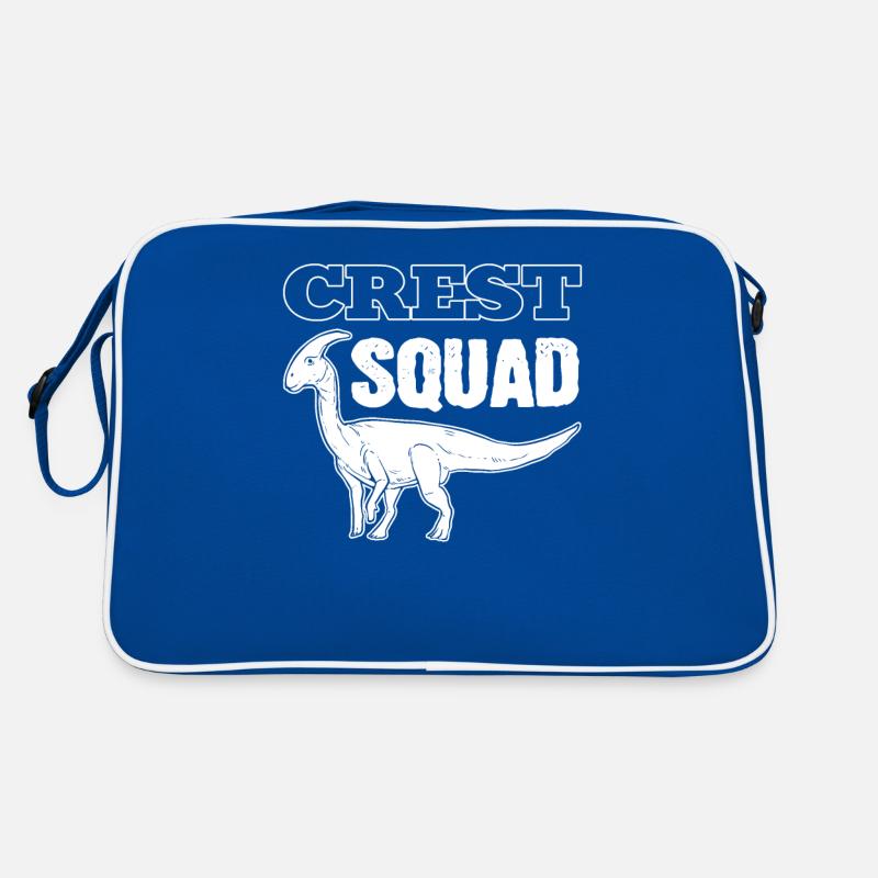 Crest Squad Parasaurolophus Dinosaur Retro Bag