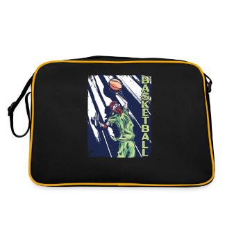 Ball Love Basketball Perfect Team Player - Retro Bag - black/gold - Back