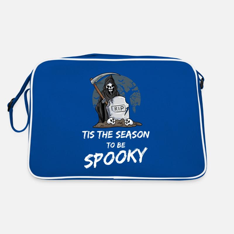 Grim Reaper Halloween Skeleton Retro Bag