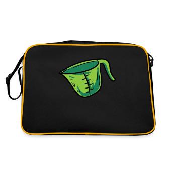 Pichet de mesure - Sac Retro - noir/or - Dos