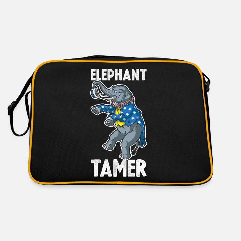 Elephant Tamer Elephant Gift Retro Bag