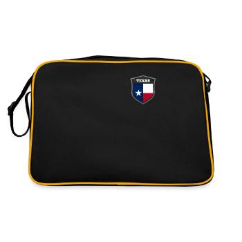 Texas - Retro Bag - black/gold - Back