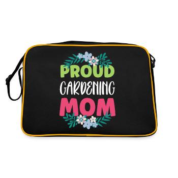 Fière Horticulture Maman Mère Jardinière Jardinière - Sac Retro - noir/or - Dos