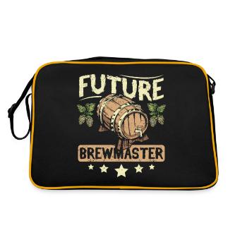 Future Brewmaster - Retro Bag - black/gold - Back