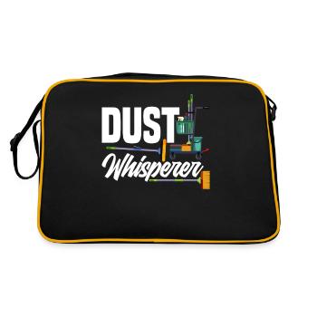 Concierge d’école Dust Whisperer - Sac Retro - noir/or - Dos