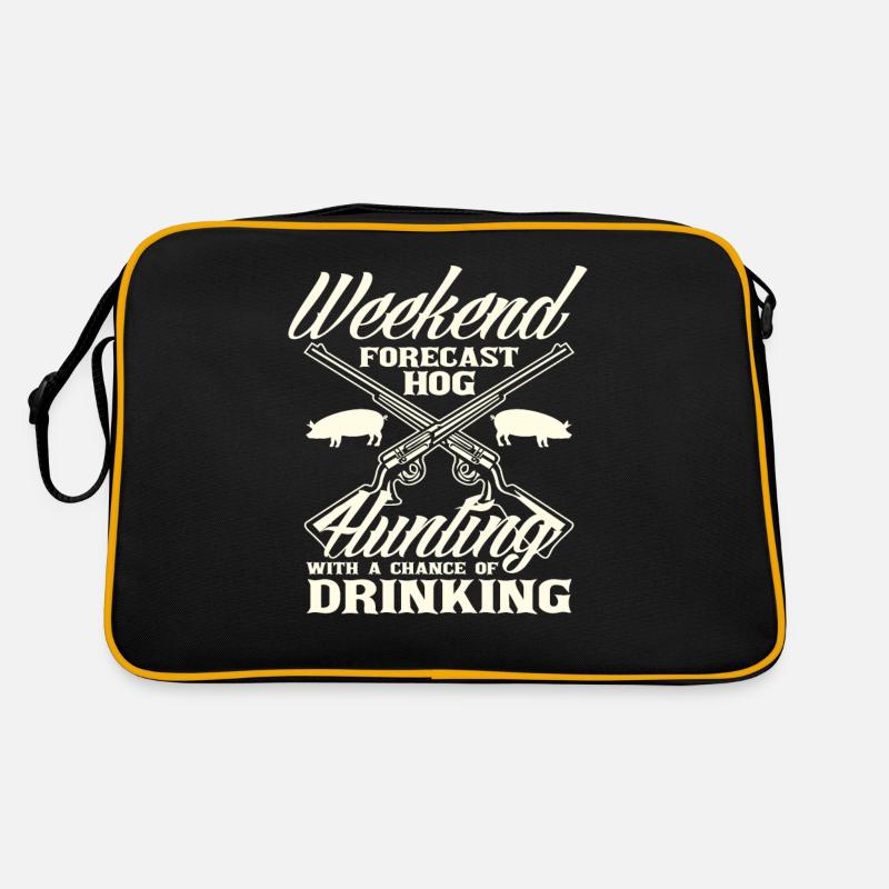 Chasseur de cochon Chasseur de cochons disant cadeau Sac Retro