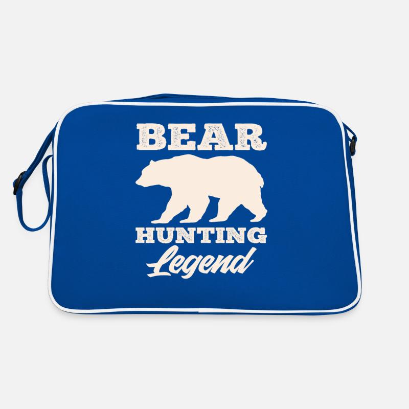 Bär Jäger Legende Retro Tasche