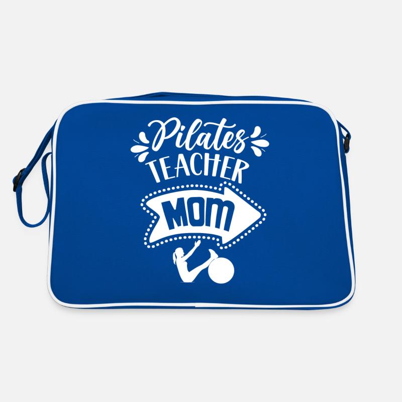 Pilates Lehrerin Mama Pilateslehrerin Mutter Mami Retro Tasche
