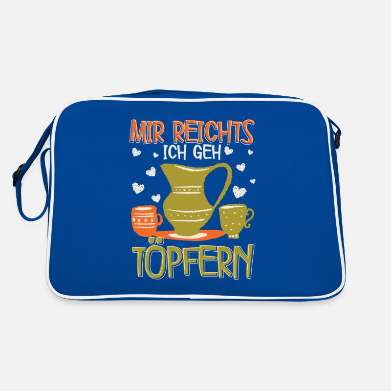 Töpfern Retro Tasche
