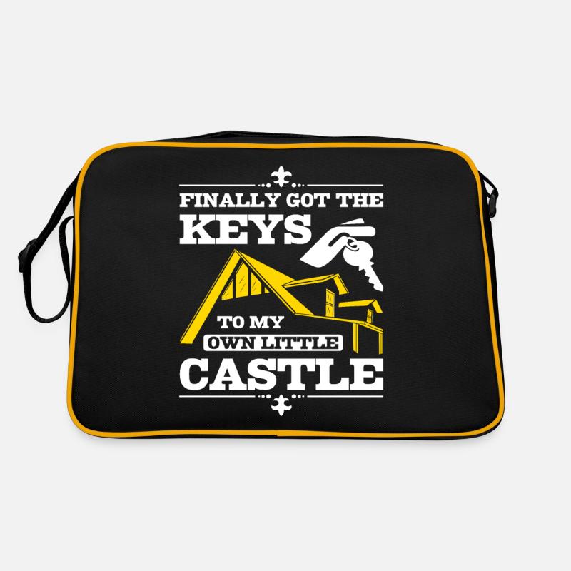 J’ai enfin eu les clés de mon propre petit château Sac Retro