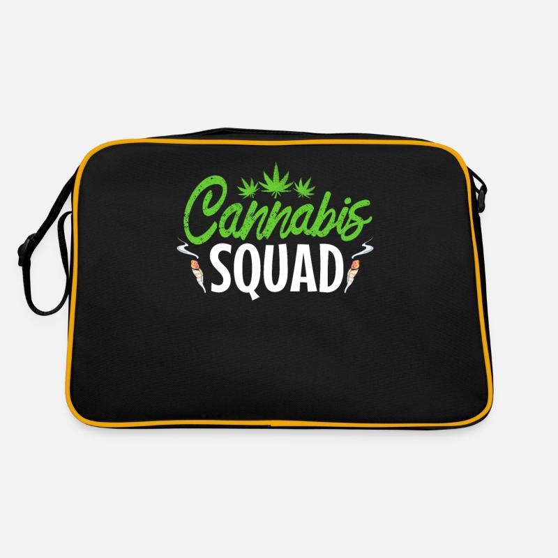 Cannabis trupp Retro Tasche