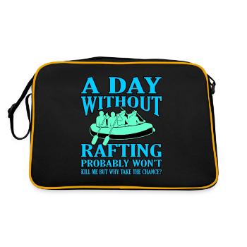 Rafting - Retro Bag - black/gold - Back