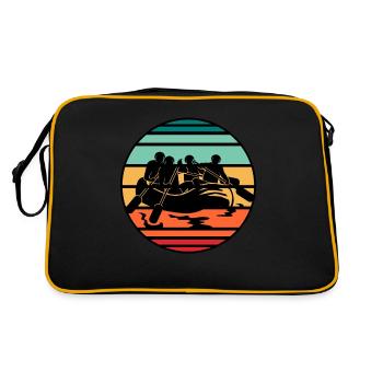 River Rafting - Retro Bag - black/gold - Back