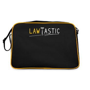 Étudiant de la Faculté de droit je ne peux pas - Sac Retro - noir/or - Dos