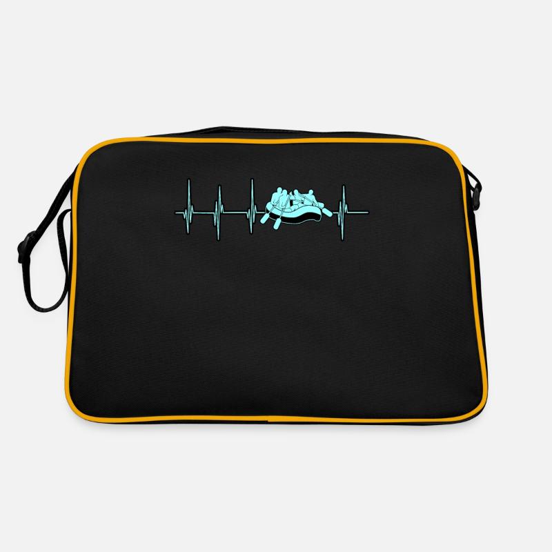 Rythme cardiaque de rafting Sac Retro