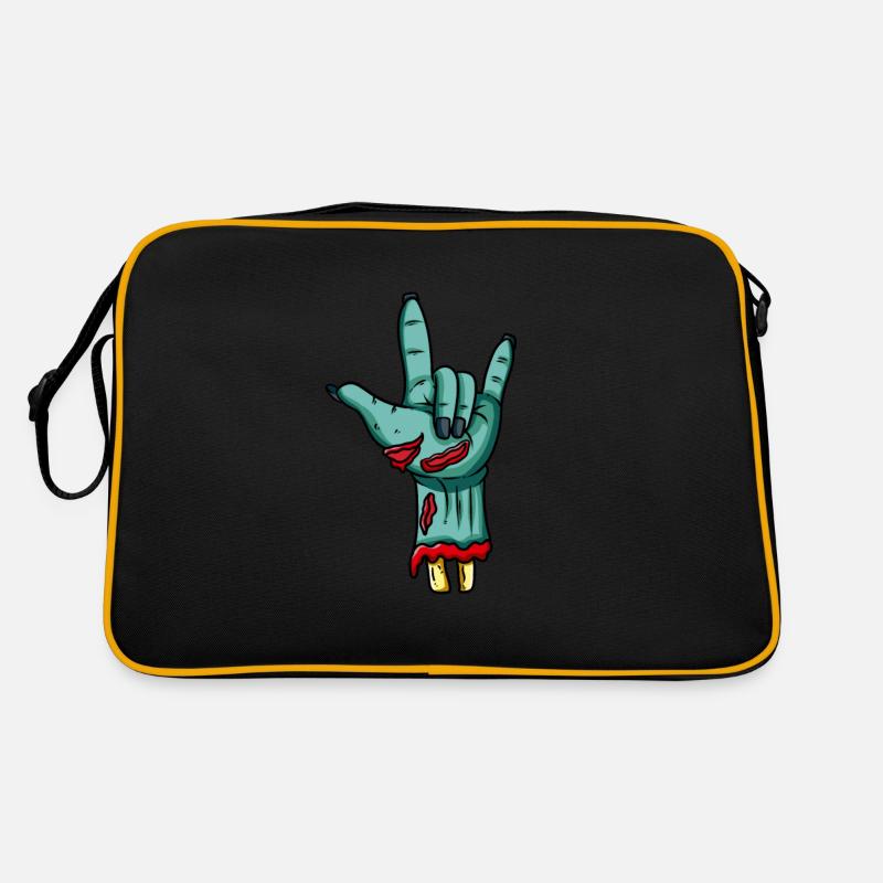 Zombie Hand Rock n Roll Ongles en os Sac Retro
