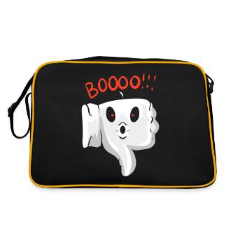 Thump Down Boo Booo Ghost Hand Costume For - Retro Bag - black/gold - Back