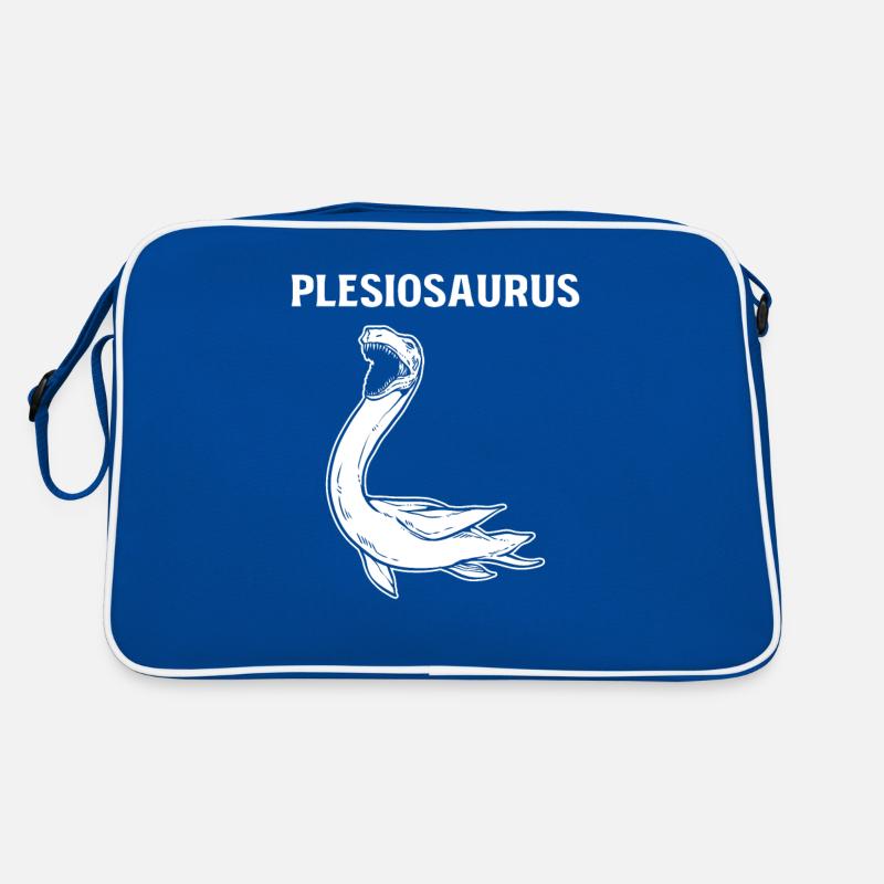 Plesiosaurus Dinosaur Retro Tasche