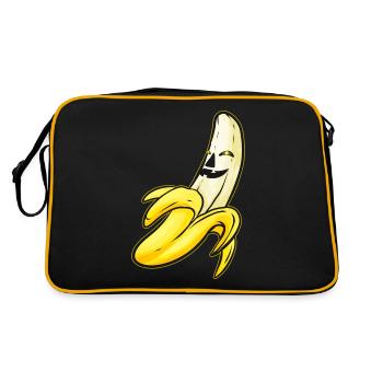 Maléfique Jack O Lantern Banane Halloween - Sac Retro - noir/or - Dos