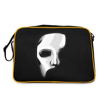 Opera Phantom Mask Halloween - Retro Bag - black/gold - Back