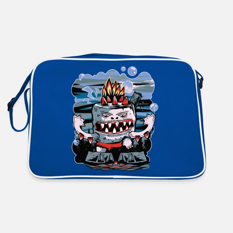 Campfire Tent Camp Retro Bag