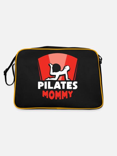 Pilates Maman Maman Amant - Sac Retro - noir/or - Dos