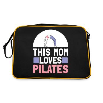 Cette mère aime l’amante de Pilates Mama Mami - Sac Retro - noir/or - Dos