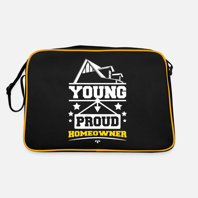 Young proud homeowner Retro Tasche