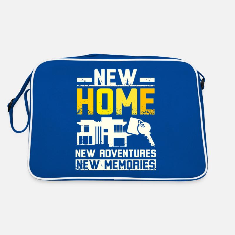 Nouvelle maison nouvelle aventure ne souvenirs Sac Retro