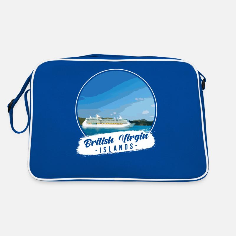 British Virgin Islands Souvenir Retro Bag