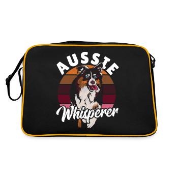 Aussie Whisperer Australian Cattle Dog - Retro Bag - black/gold - Back