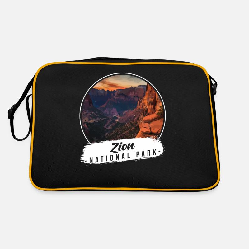 Zion National Park Souvenirs Retro Bag