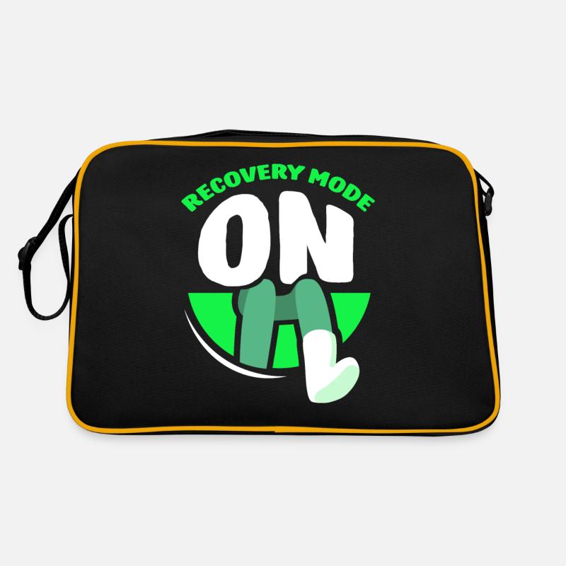 Erholung Modus Ein Überlebender Patient Erholen Retro Tasche