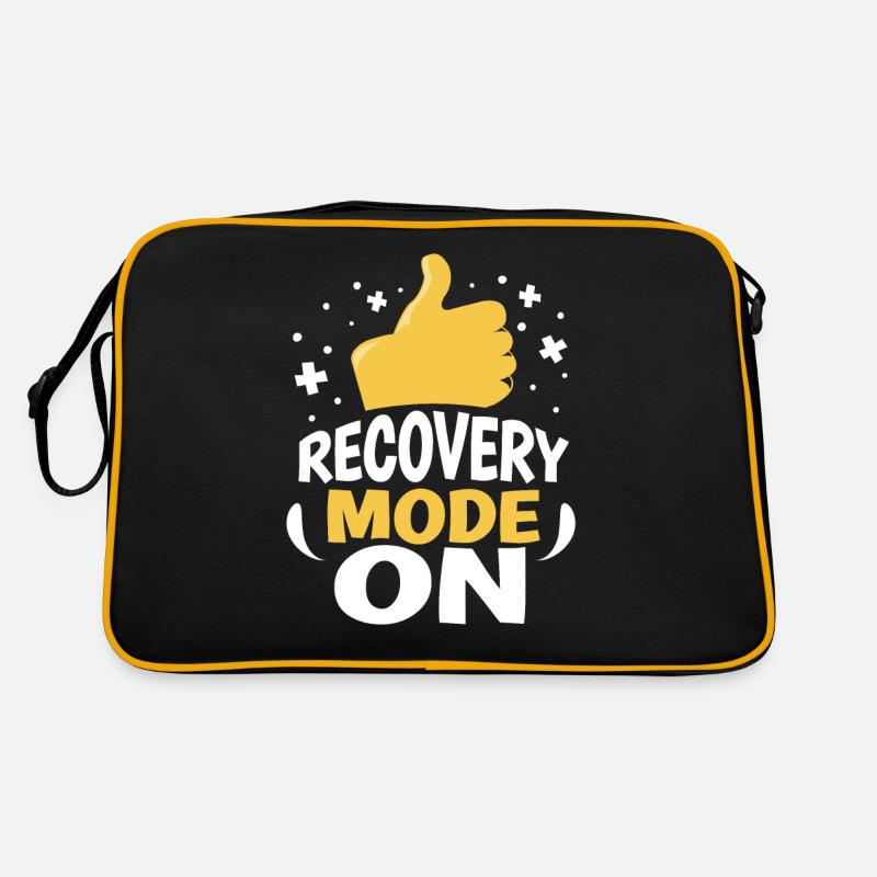 Erholung Modus Ein Überlebender Patient Erholen Retro Tasche
