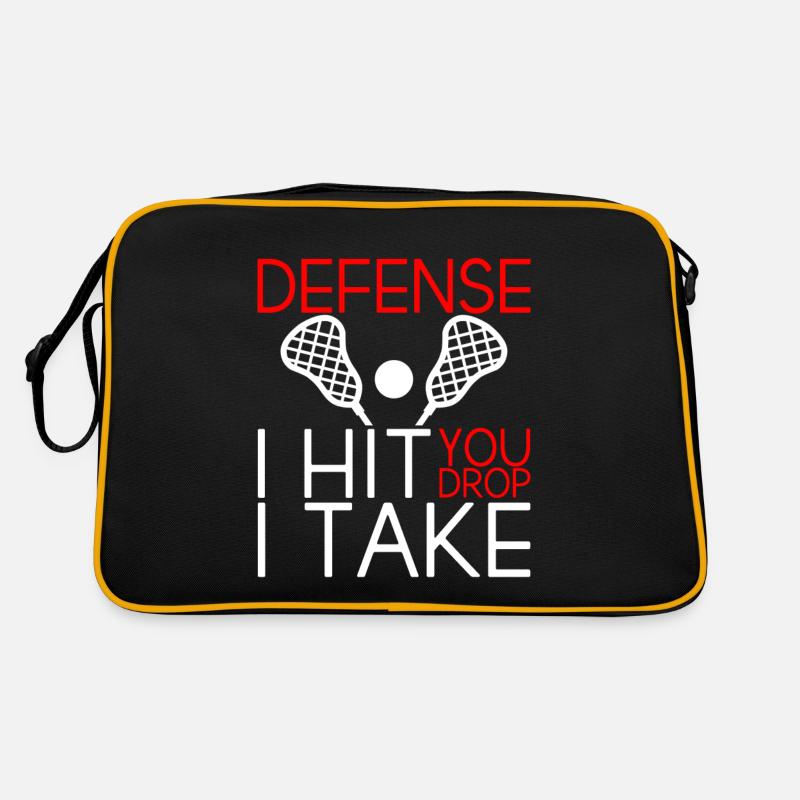 Defense I Hit You Drop I Take 2 Retro Bag