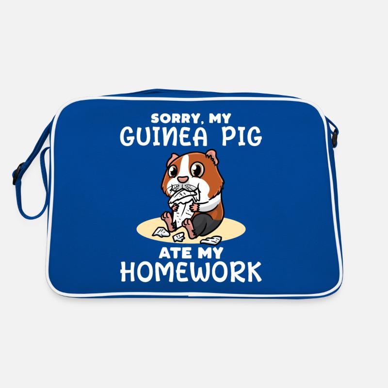 Le cochon d’Inde a mangé mes devoirs Sac Retro