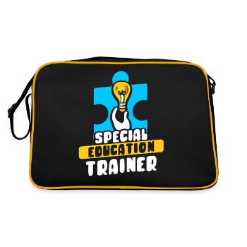 Formateur en éducation de l’enfance en difficulté Enseignant en éducation de l’enfance en difficulté - Sac Retro - noir/or - Dos
